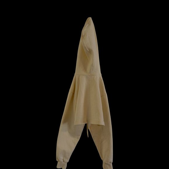 ZARA Cropped Hoodie – Soft Cream | Size S | Minimalist Street-Chic - Picture 4 of 5